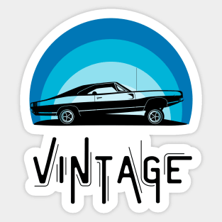 80s Car Sticker